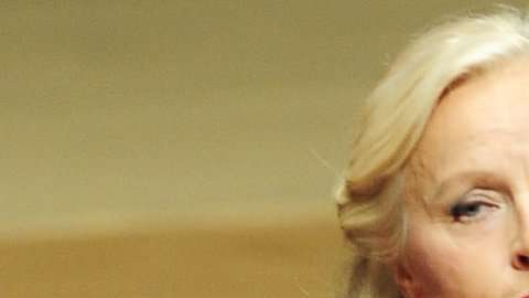 Anne Sofie von Otter, mezzosoprano sueca.