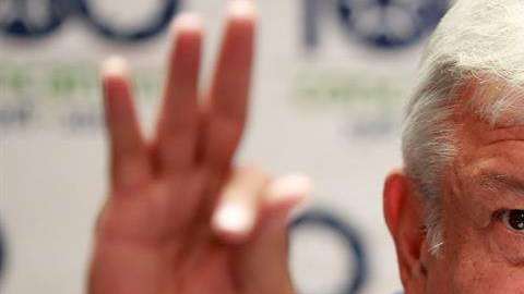 Andrés Manuel López Obrador, virtual presidente de México.