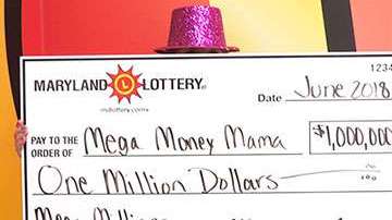 La ganadora se nombró a sí misma como "Mega Money Mama".