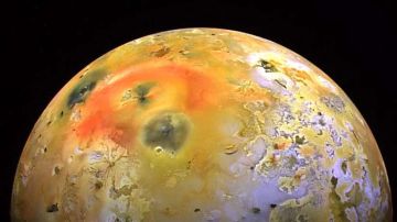 Así luce Ío, una de las lunas de Júpiter.