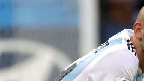 El defensa argentino Javier Mascherano dijo adiós a la albiceleste. (Foto: EFE/Julio Muñoz)