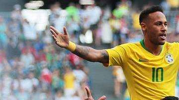 Neymar brilló contra México. EFE