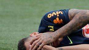 El jugador de Brasil Neymar Jr  y su 'show' en Rusia. (Foto: EFE/Sebastião Moreira)