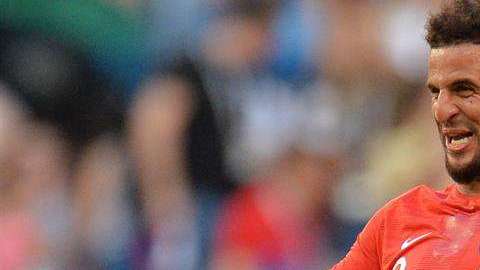 Kyle Walker, jugador de la selección de Inglaterra. (Foto: EFE/EPA/PETER POWELL)