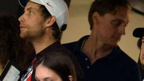 Mick Jagger asistió este miércoles al estadio Luzhniki para ver el Inglaterra vs. Croacia. Foto: EFE/EPA/PETER POWELL