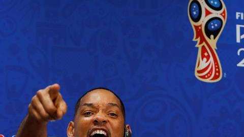 Will Smith ofreció una conferencia de prensa, previo a la final del Mundial de Rusia 2018