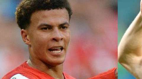 Dele Alli y Luka Modric. EFE