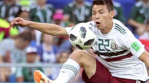Hirving Lozano fue el quinto jugador con mejor calificación entre los más populares del Mundial.