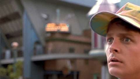 La zapatilla fue llevada por Michael J. Fox en "Back to the Future Part II".