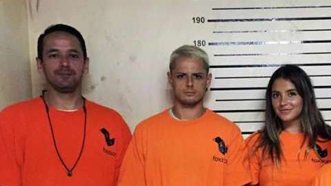 "Chicharito" Hernández participó en un original juego en Guadalajara