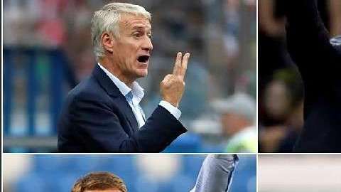 Los entrenadores de las selecciones semifinalistas del Mundial Rusia 2018.