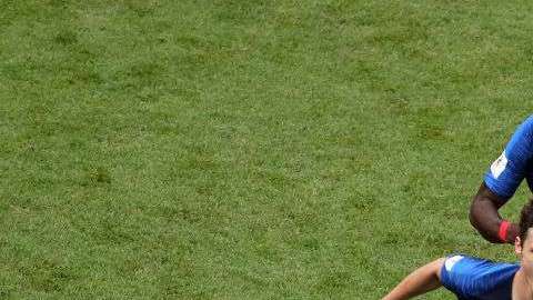 El francés Benjamin Pavard fue autor del mejor gol del Mundial de Rusia 2018