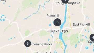El mapa muestra los puntos exactos donde se han reportado acciones de ICE.
