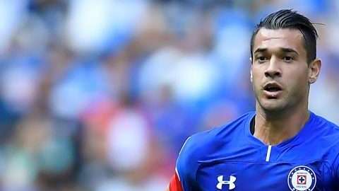 Milton Caraglio juega el Apertura 2018 de la Liga MX con la Máquina Celeste del Cruz Azul. (Foto: Imago7/Agustin Cuevas)