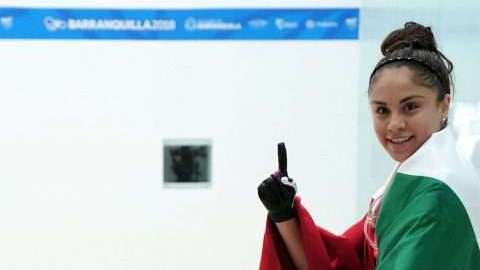 La mexicana Paola Longoria es la reina del Raquetbol de Barranquilla 2018. (Foto: Imago7/Marcos Dominguez)