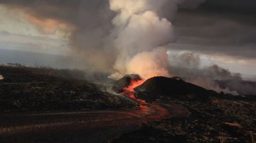 La erupción continúa en la zona La actividad continúa en la zona del East Rift del volcán Kilauea.