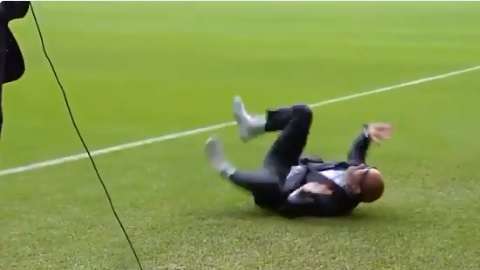 Luis García imitó a Neymar en plena transmisión en vivo