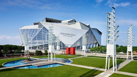 Mercedes-Benz Stadium en Atlanta.