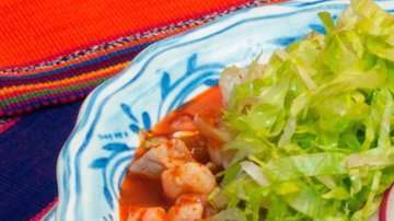 El pozole es un platillo típico de México