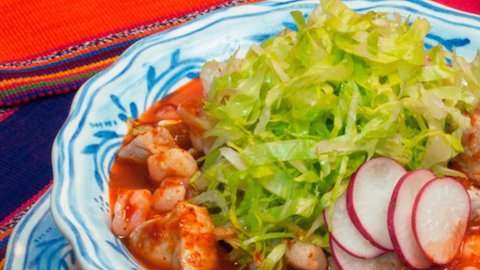 El pozole es un platillo típico de México