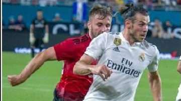 Luis Fonsi estuvo de invitado de La Liga española en la International Champions Cup.