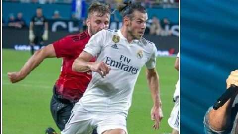 Luis Fonsi estuvo de invitado de La Liga española en la International Champions Cup.