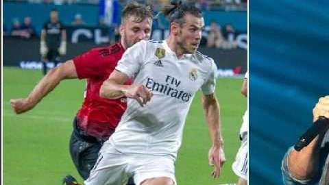 Luis Fonsi estuvo de invitado de La Liga española en la International Champions Cup.