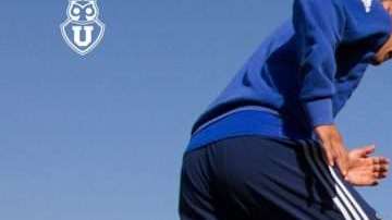 El entrenamiento de la U de Chile fue atípico este martes.