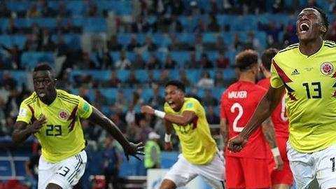 Yerry Mina, jugador revelación de Colombia