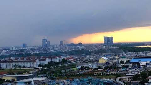 Yakarta Norte se hunde a un ritmo de 25 cm cada año.