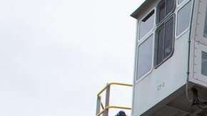 La NASA construyó este vehículo para transportar cohetes.