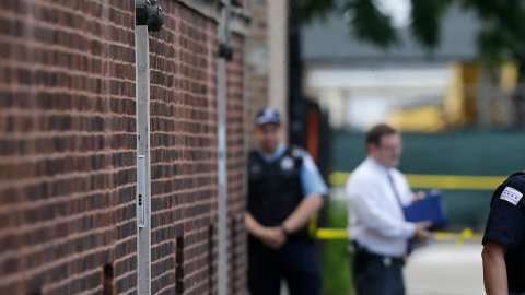 Chicago vivió el fin de semana más violento del año.