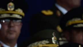 Nicolás Maduro encabezaba un acto oficial en Caracas.