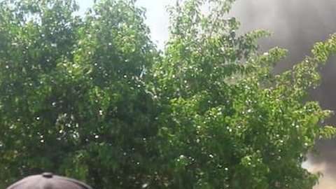 Muchas personas optaron por grabar lo que sucedía.