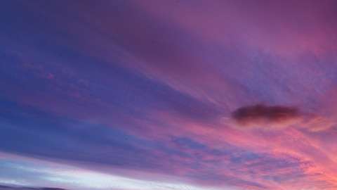 La atmósfera crea estos"trucos" en el atardecer.