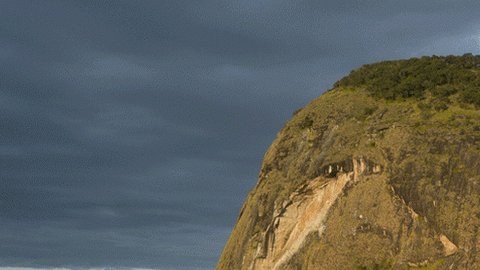 El Monte Lico se encuentra en el norte de Mozambique.