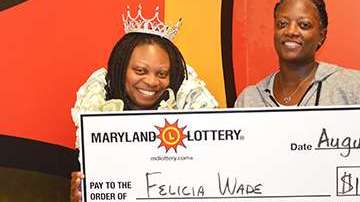 Felicia Wade (i) tiene una racha de buena suerte.