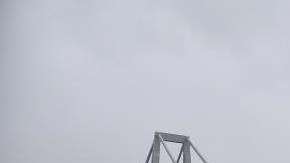 Se desplomó un tramo del Puente  Morandi.