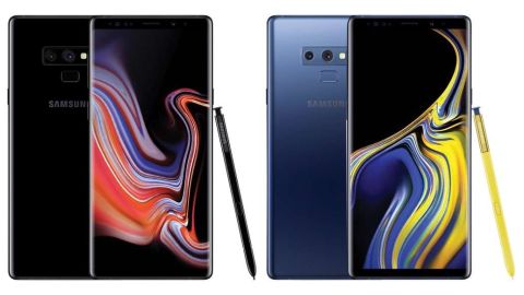 El aspecto que tendrá el Galaxy Note9; el color del lápiz estará combinado con el de la carcasa.