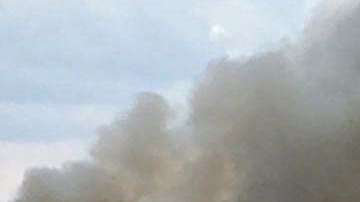 El avión de pasajeros de la aerolínea Aeroméxico. EFE