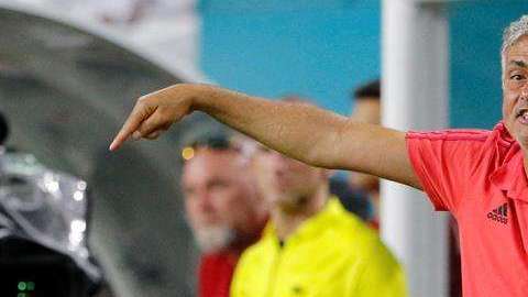 José Mourinho, técnico del Manchester United