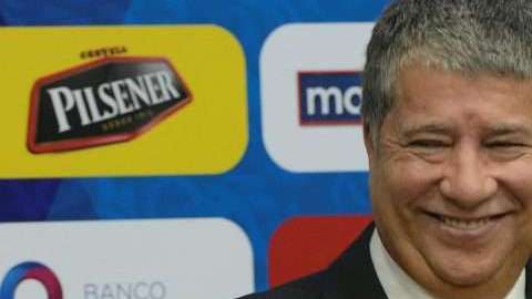 El colombiano Hernán Darío 'Bolillo' Gómez vuelve por sus fueros a Ecuador. (Foto: EFE/José Alvarado)