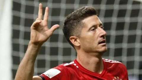 Robert Lewandowski vuelve a mostrar autoridad con el Bayern Munich. (Foto: EFE/EPA/RONALD WITTEK)