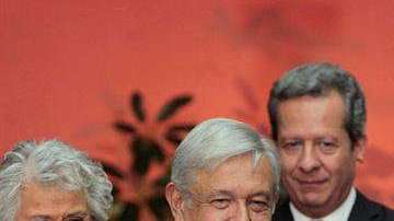 El presidente electo con el mandatario en funciones.