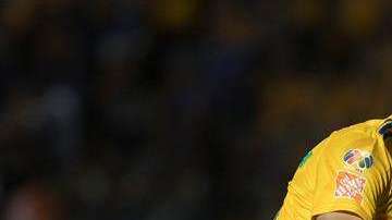 Andre Gignac vuelve a darle a Tigres la alegría del gol, ahora ante Veracruz. (Foto: EFE/Miguel Sierra)