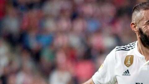 El delantero francés del Real Madrid, Karim Benzema. (Foto: EFE/Robin Townsend)