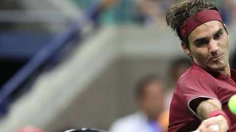 El suizo Roger Federer venció sin problemas a Nishioka en el US Open. (Foto: EFE/DANIEL MURPHY)