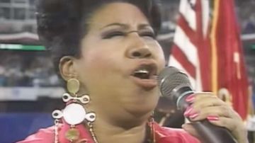 Aretha Franklin cantó el himno en la Serie Mundial de 1993.