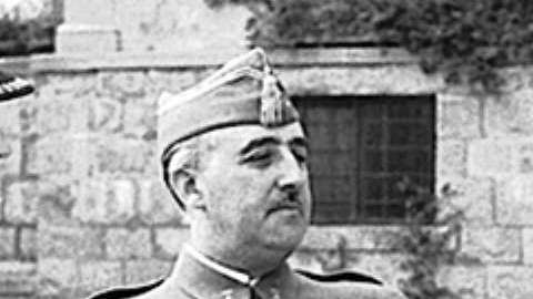 Francisco Franco y Benito Mussolini en Bordighera, Italia, 1941