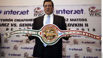Fue presentado el cinturón chiapaneco para la pelea entre "Canelo" Álvarez y Gennady Golovkin